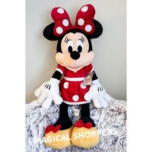Disney Parks Minnie Mouse Jumbo Stuffed Plush